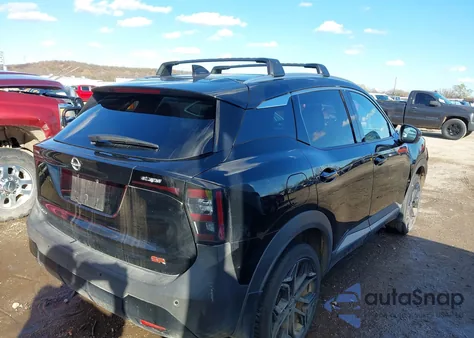 2025 Nissan Kicks Sr Fwd from USA, damaged, VIN 3N8AP6DA6SL413251